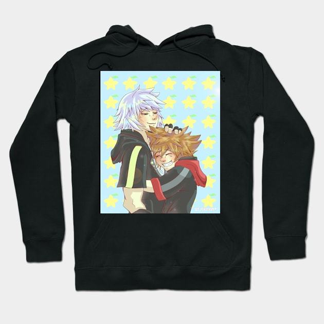 Sora & Riku - My best friend Hoodie by Mirarimo